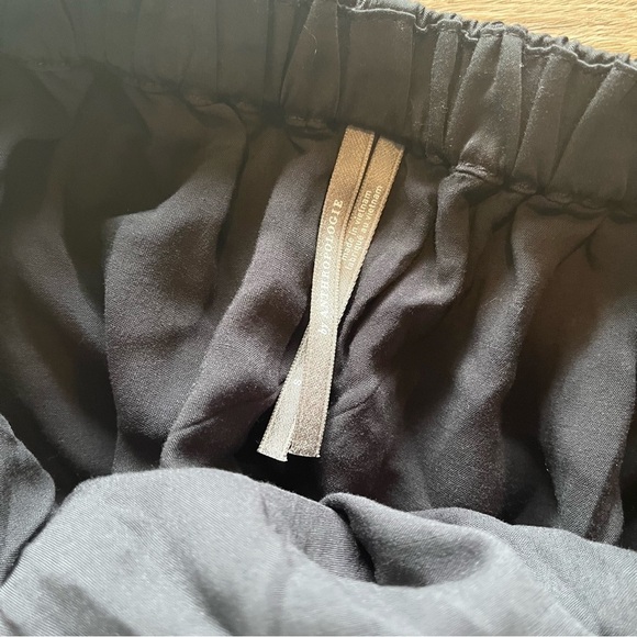 NWT Anthropologie Small Solid Black Sleeveless Deep-V Midi Dress Cut Out Back - Picture 5 of 8